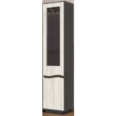 Vitrina Yasen Geneva (45 cm), Grafit Gri/Stejar Kraft Alb Vitrina Yasen Geneva (45 cm), Grafit Gri/Stejar Kraft Alb