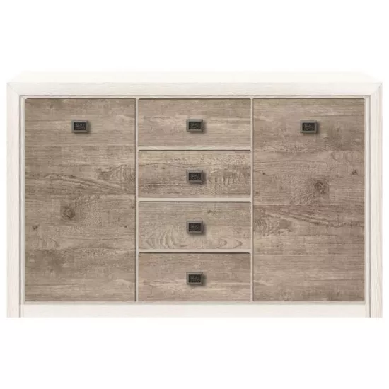 Комод Yasen Коен KOM2D4S (150 см), сосна аризонская/дуб корабельный