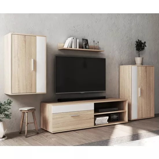 Living Yasen Berno (190 cm), Sonoma / White