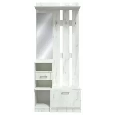 Antreu Yasen Milana (80 cm), Stejar Kraft White Antreu Yasen Milana (80 cm), Stejar Kraft White