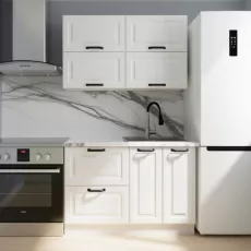 Кухня Yasen Сканди 1.2 м, МДФ, Белый