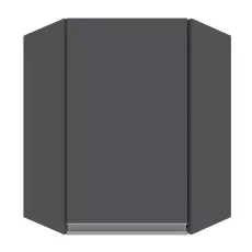 Modul superior Yasen Madera №6 (580-715) stânga/dreapta, Pal, Grafit Gri
