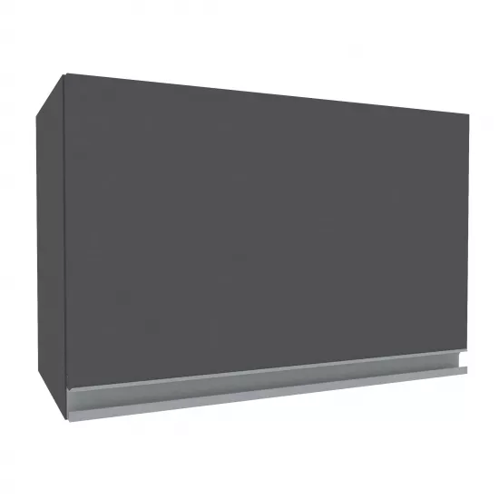 Верхний кухонный шкаф Yasen Мадера №17 (600-400), ДСП, Графит Серый