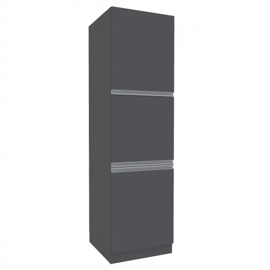 Нижний кухонный шкаф Yasen Мадера №18 (600-2030) левый, ДСП, Графит Серый