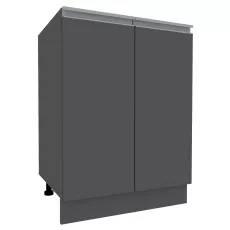 Modul inferior Yasen Madera №9 (600-715), Pal, Grafit Gri