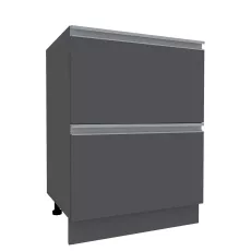 Modul inferior Yasen Madera №15 2Я (600-715), Pal, Grafit Gri