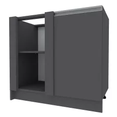 Modul inferior Yasen Madera №17 (880-715), Pal, Grafit Gri