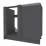 Modul inferior Yasen Madera №18 (880-715) stânga/dreapta, Pal, Grafit Gri