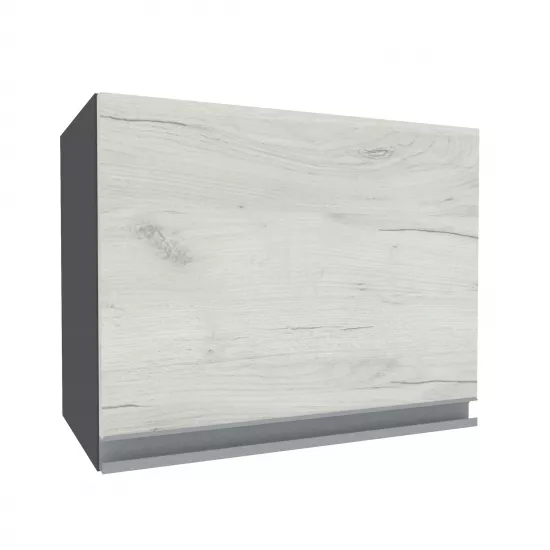 Верхний кухонный шкаф Yasen Мадера №16 (500-400), ДСП, Дуб крафт белый