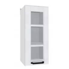 Modul superior Yasen Scandi №2 (300-715) vitrina, MDF, Alb