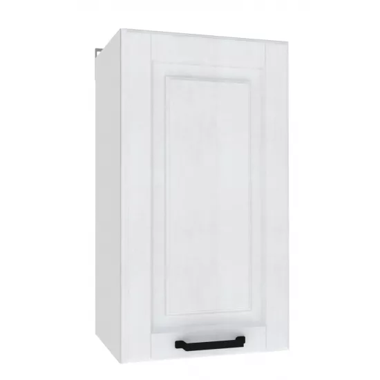 Верхний кухонный шкаф Yasen Сканди №3 (400-715), МДФ, Белый