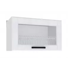 Modul superior Yasen Scandi №13 (600-355) vitrina, MDF, Alb