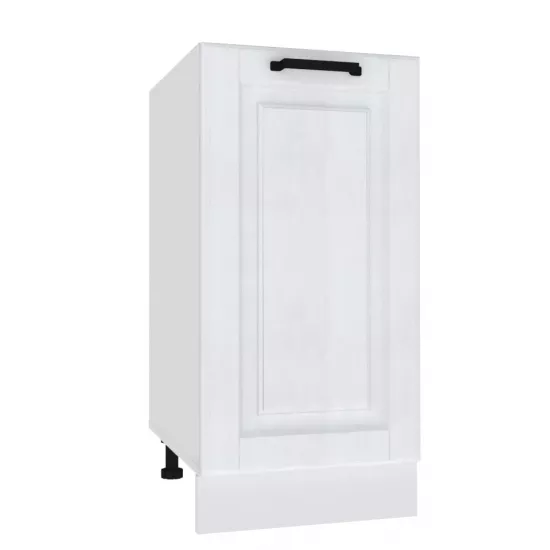 Нижний кухонный шкаф Yasen Сканди №4 (400-715), МДФ, Белый