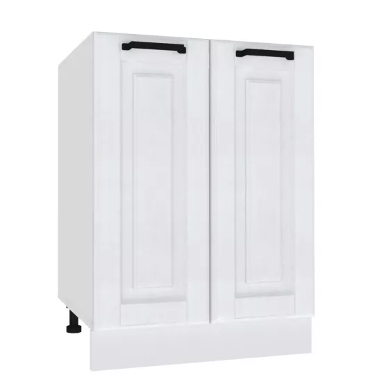 Нижний кухонный шкаф Yasen Сканди №9 (600-715), МДФ, Белый