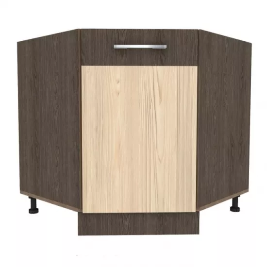 Нижний кухонный шкаф Yasen Самана №19 (780-780), ДСП, Ильм Бергамо/Кедр Северный