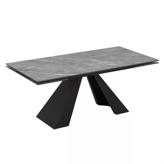 Masă pentru bucătărie Magnus Monza, 90x77x180 cm, Shadow