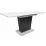 Masă pentru bucătărie Magnus Lali, 120x75 cm extensibilă, Senkron white-anthracite
