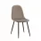 Set Yasen masa extensibila Т1934 Black/White cu 4 scaune DC-5010 HLR 8 Dark Brown