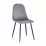 Set Yasen masa extensibila Т1934 Black/White cu 4 scaune DC-5010 HLR 22 Gray