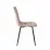 Set Yasen masa extensibila T1935 White/Gray cu 4 scaune DC-5012 L HLR 11 Gold Brown