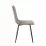 Set Yasen masa extensibila T1935 White/Gray cu 4 scaune DC-5012 S HLR 8 Dark Brown