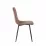 Set Yasen masa extensibila T1920 White cu 4 scaune DC-5012 S HLR 11 Gold Brown