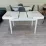 Set Yasen masa extensibila T1920 White/Flower cu 4 scaune DC-22057 Gray