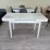 Set Yasen masa extensibila T1920 White/Flower cu 4 scaune DC-5010 HLR 22 Gray