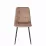 Set Yasen masa extensibila DT2403 Brown cu 4 scaune DC-5012 L HLR 11 Gold Brown