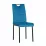 Set Yasen masa extensibila DT2403 Dark Brown cu 4 scaune DC-19967 Blue