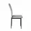 Set Yasen masa extensibila DT2403 Dark Brown cu 4 scaune DC-2329 HLR 22 Gray
