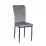 Set Yasen masa extensibila DT2403 Dark Brown cu 4 scaune DC-2329 HLR 22 Gray