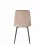 Set Yasen masa extensibila DT2403 Dark Brown cu 4 scaune DC-5012 L HLR 11 Gold Brown