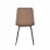 Set Yasen masa extensibila DT2403 Dark Brown cu 4 scaune DC-5012 S HLR 11 Gold Brown