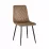 Set Yasen masa extensibila DT2403 Dark Brown cu 4 scaune DC-5012 S HLR 11 Gold Brown