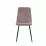 Set Yasen masa extensibila DT2403 Dark Brown cu 4 scaune DC-5012 S HLR 25 Purple Pink