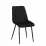 Set Yasen masa extensibila DT2403 Dark Brown cu 4 scaune DC-6005 HLR 66 Black