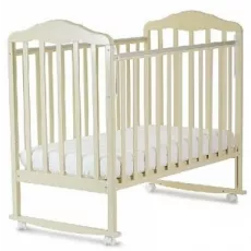 Кроватка SKV-Company Beryozka (120119) без ящика, Beige Кроватка SKV-Company Beryozka (120119) без ящика, Beige