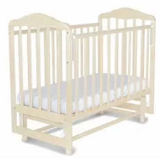 Pătuţ SKV-Company Beryozka Plus Transversal (124005) fără sertar, Birch
