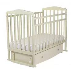 Кроватка SKV-Company Mitenica Premium Transversal (163009) с ящиком, Beige