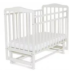 Кроватка SKV-Company Mitenica Plus Transversal (164001) без ящика, White