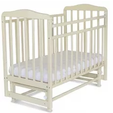 Кроватка SKV-Company Mitenica Plus Transversal (164009) без ящика, Beige Кроватка SKV-Company Mitenica Plus Transversal (164009) без ящика, Beige