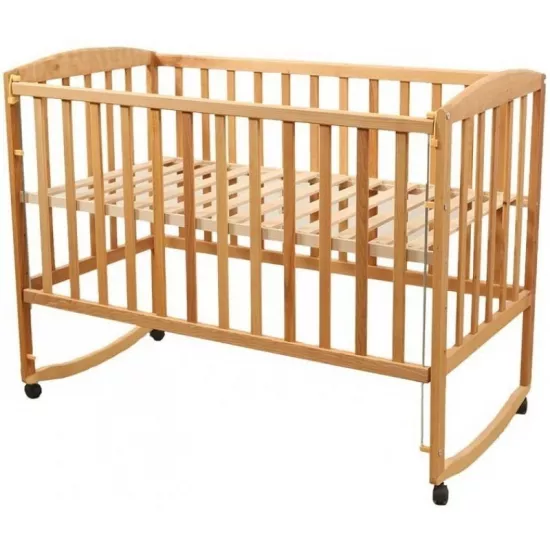 Pătuţ Goydalka Ameli (1B21-2) fără sertar, Natural