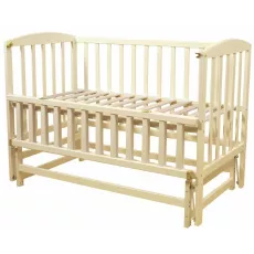 Кроватка Goydalka Valeri Plus Transversal (1B216-3) без ящика, Ivory Кроватка Goydalka Valeri Plus Transversal (1B216-3) без ящика, Ivory