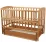 Кроватка Goydalka Valeri Premium Transversal (1B220-2) с ящиком, Natural