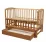 Кроватка Goydalka Valeri Premium Transversal (1B220-2) с ящиком, Natural