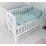 Pătuţ Goydalka Duo Plus Transversal (1B320-1) pentru gemeni, White
