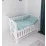 Pătuţ Goydalka Duo Plus Transversal (1B320-1) pentru gemeni, White