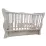 Pătuţ Goydalka Joly Premium Universal (1B36-1) cu sertar, White