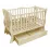 Pătuţ Goydalka Joly Premium Longitudinal (1B361-2) cu sertar, Ivory